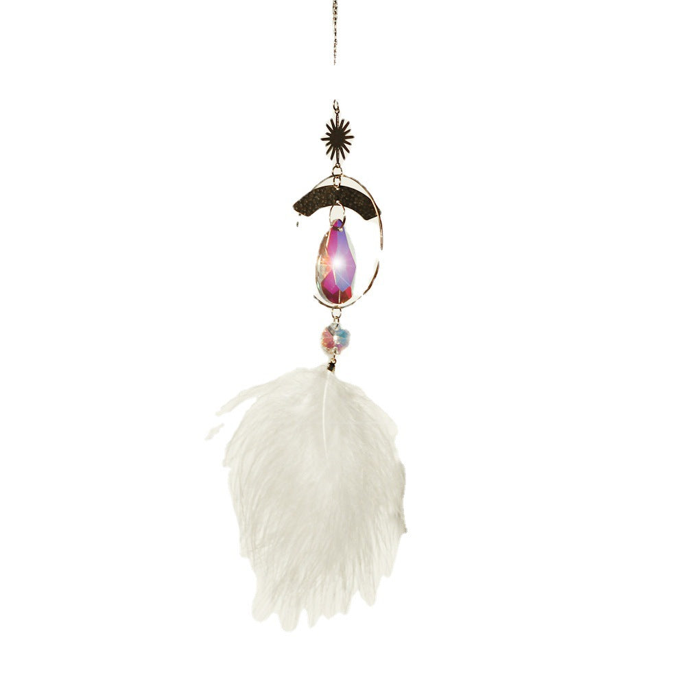 Wholesale Copper Sun Catcher Crystal Car Pendant